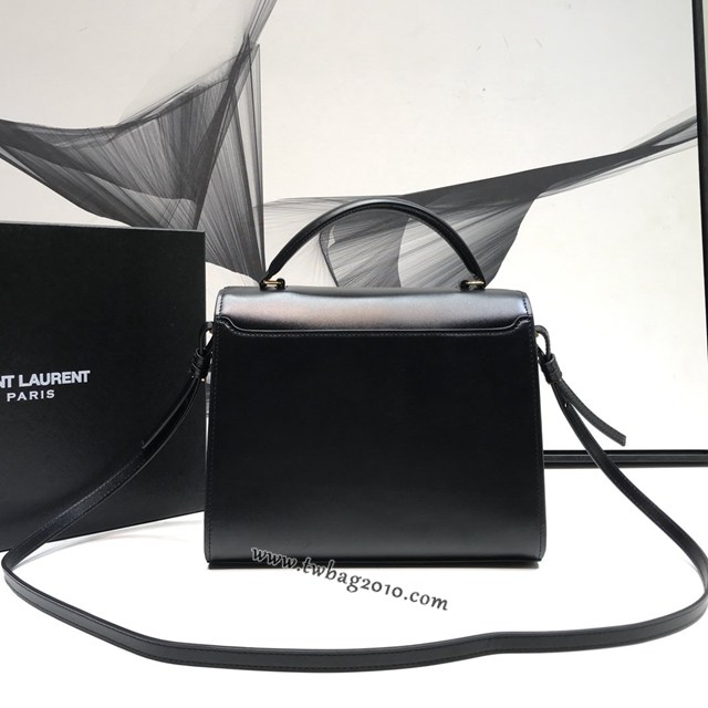 YSL专柜款女包 聖羅蘭經典款CASSANDRA牛皮磨砂Y型鎖扣 YSL手提肩背斜挎包 532752  jjh1054